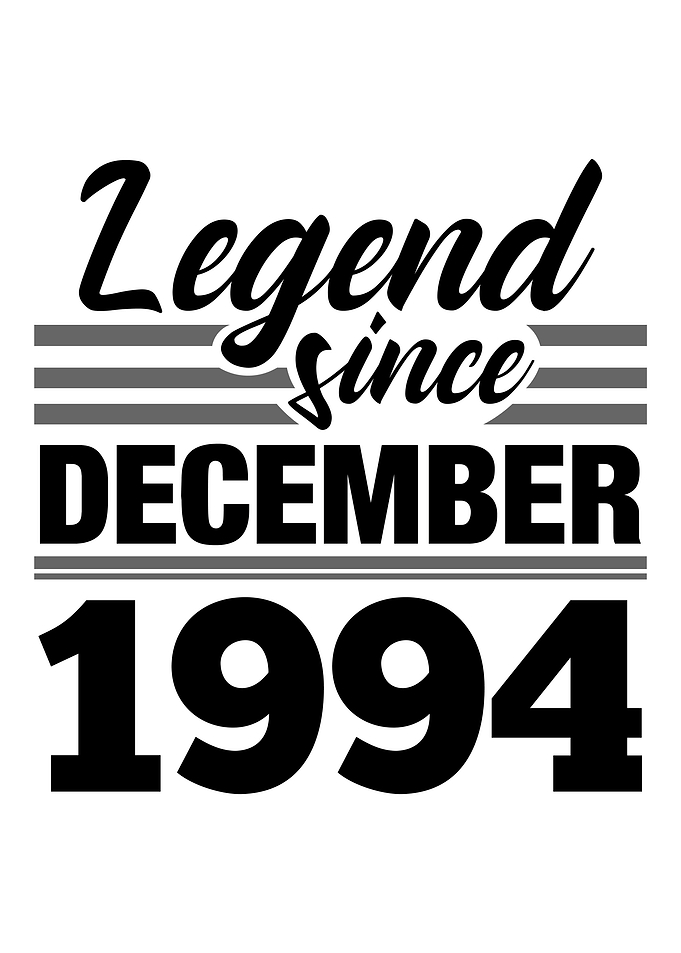 Legend Since December 1994