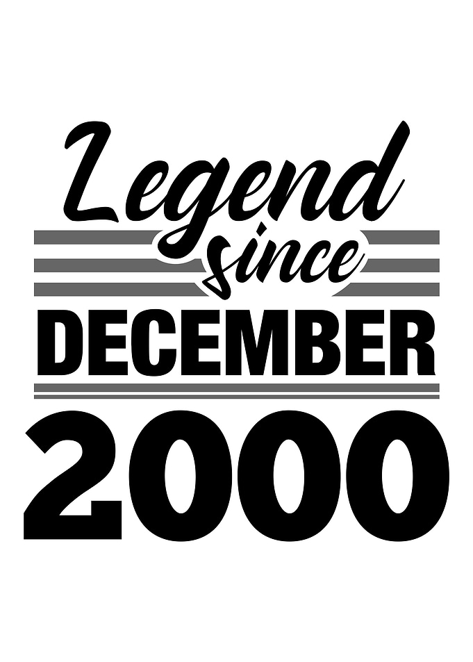 Legend Since December 2000