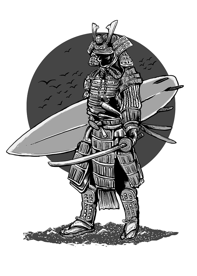 Surfer Samurai