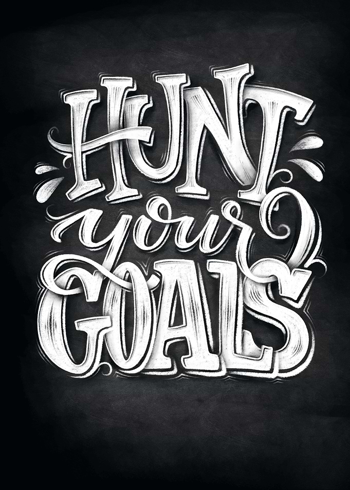 Quote Hunt your goals
