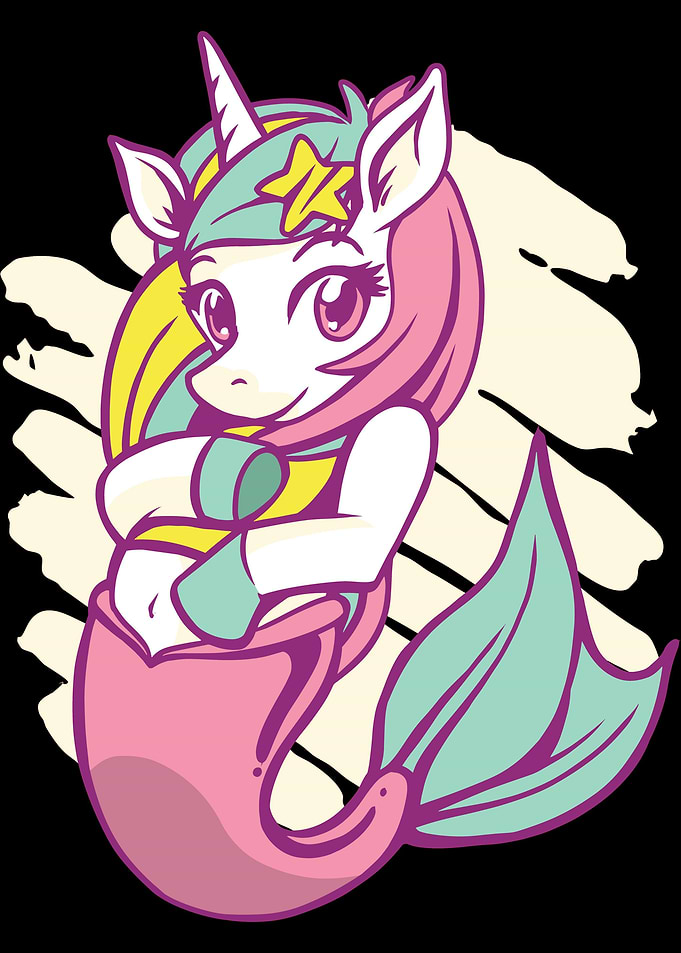 mermaid unicorn
