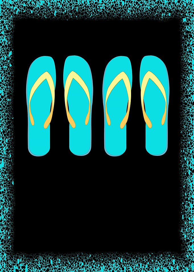 Beach Vibes Shoe Sun