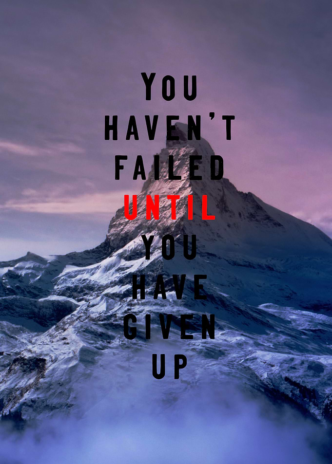 Never Give up Motivation