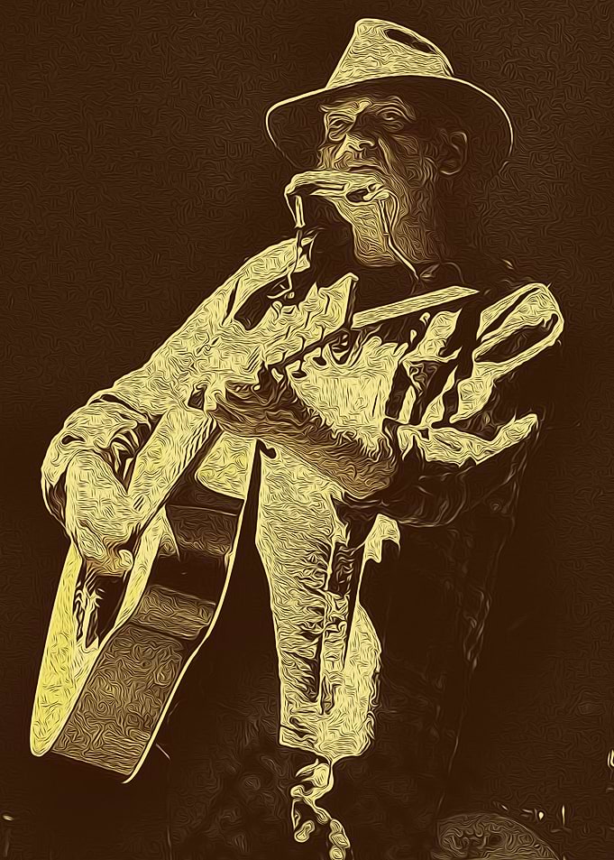 Neil Young Retro Vintage 5