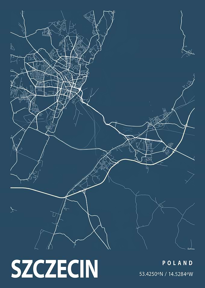 Szczecin Blueprint Street