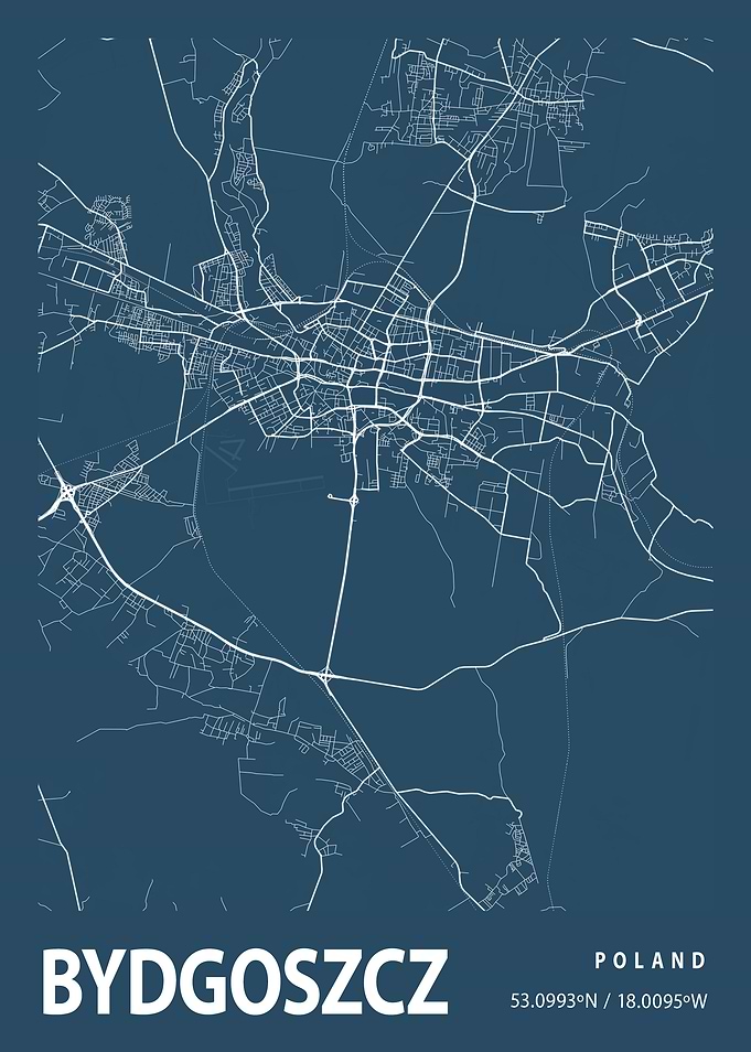 Bydgoszcz Blueprint Street