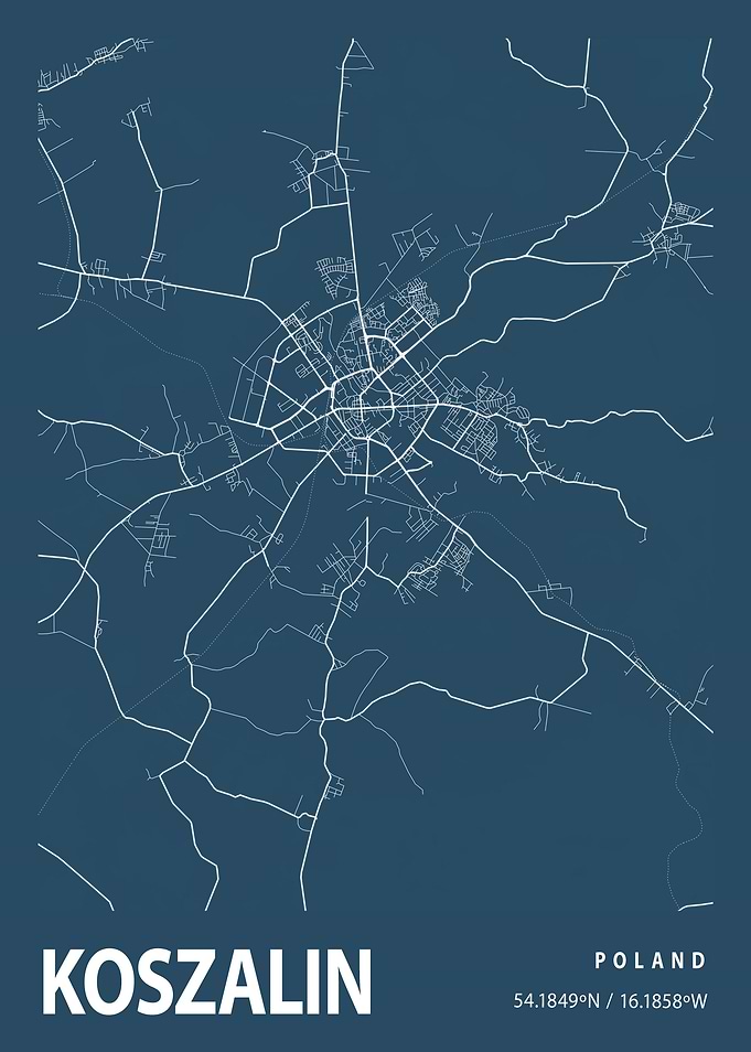 Koszalin Blueprint Street