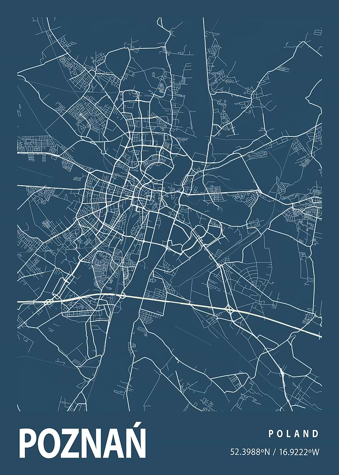Poznan Blueprint Street