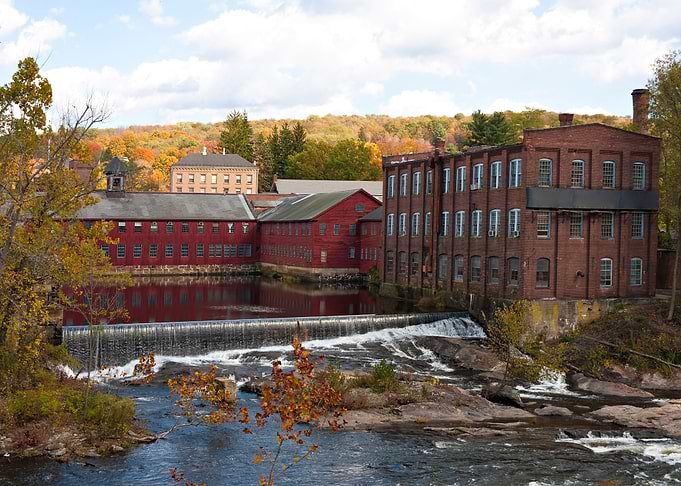 Fall Autumn Foliage River