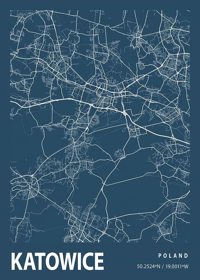 Katowice Blueprint Street