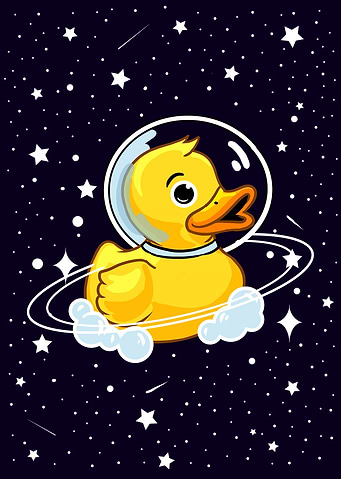 Duck Astronaut