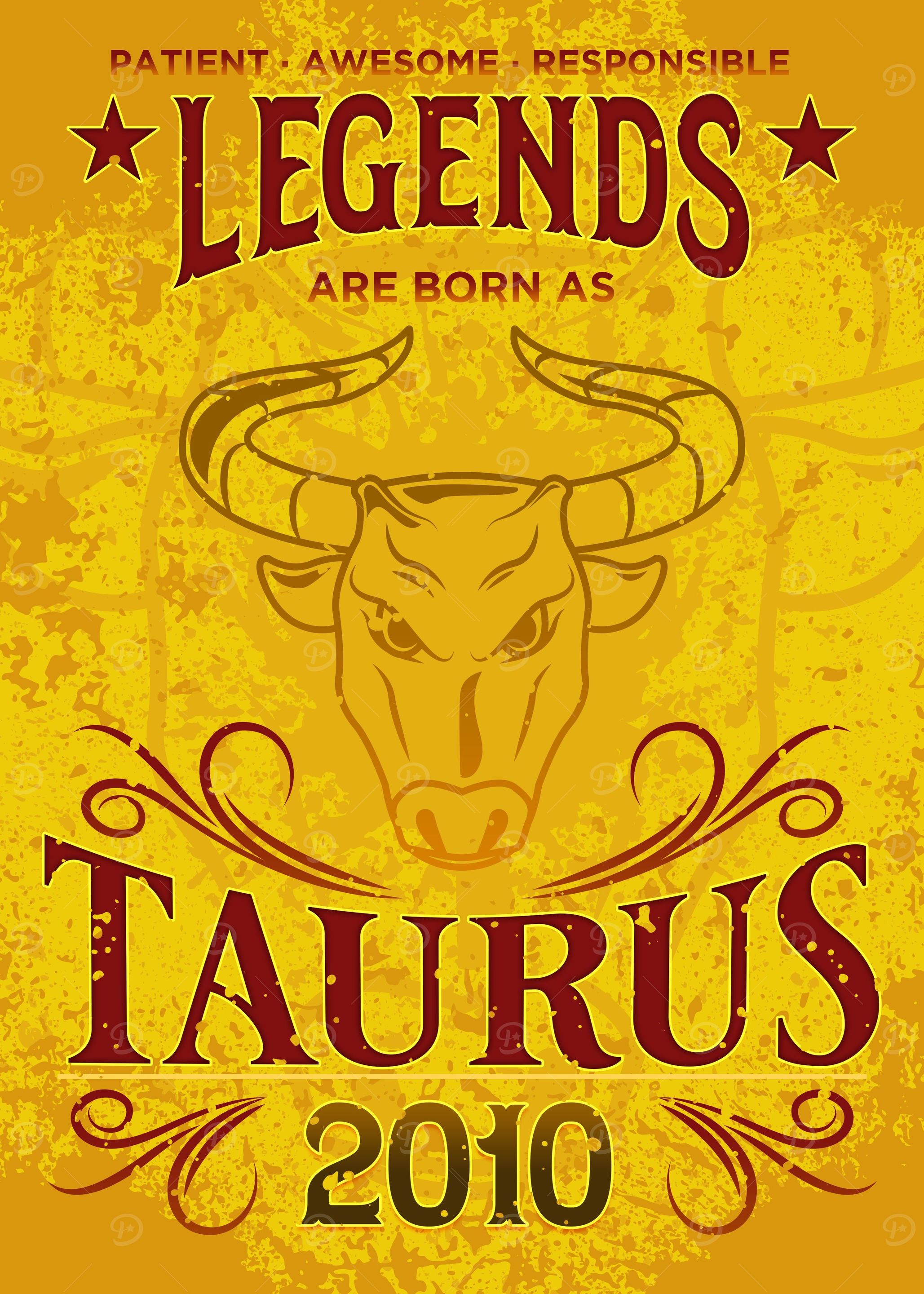 Born As Taurus 2010 Gift