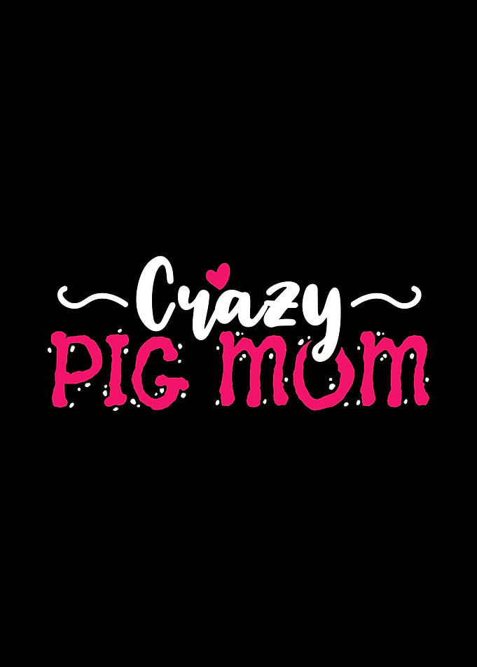 Schweine Mama Schweinchen