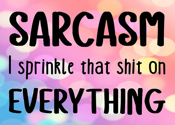 Sarcasm Bokeh