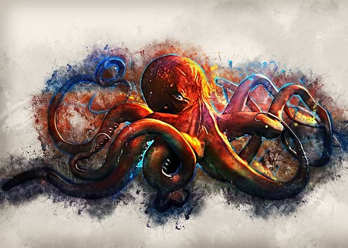 Octopus Abstract