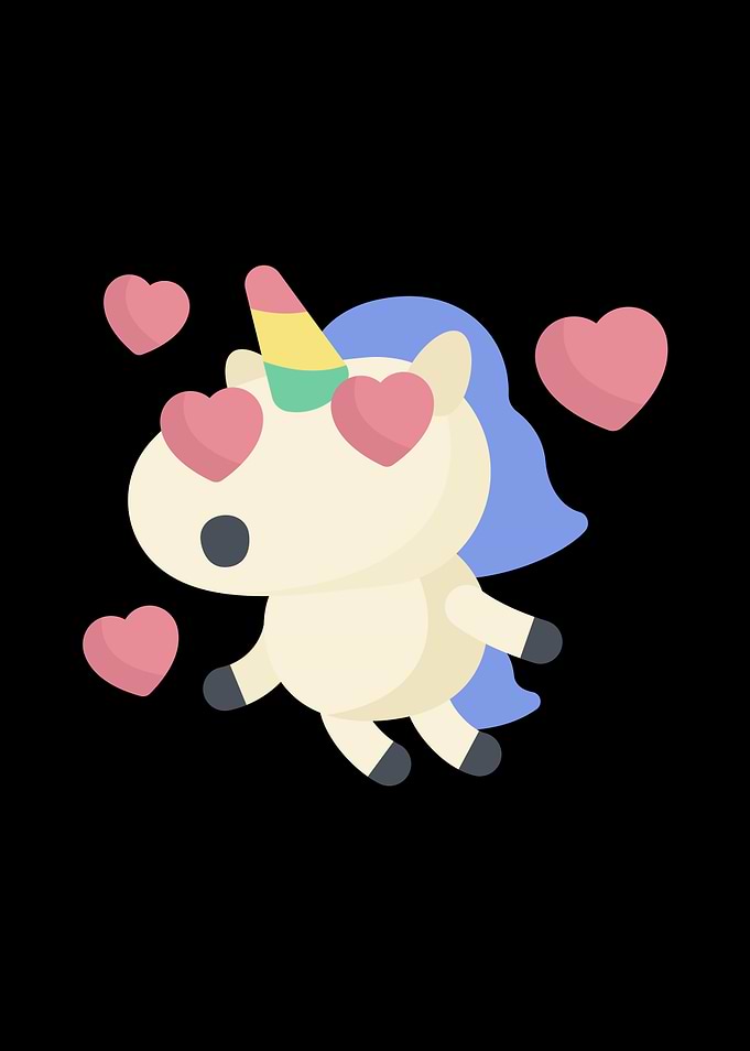 Flying Unicorn In Love