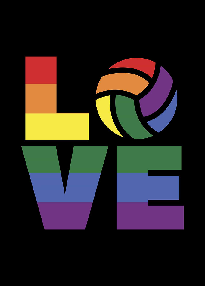 Love Volleyball LGBT