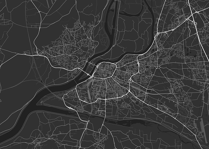 Avignon France Map