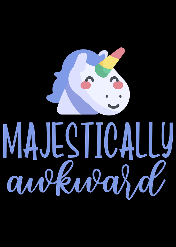 Unicorn Majestic Awkward