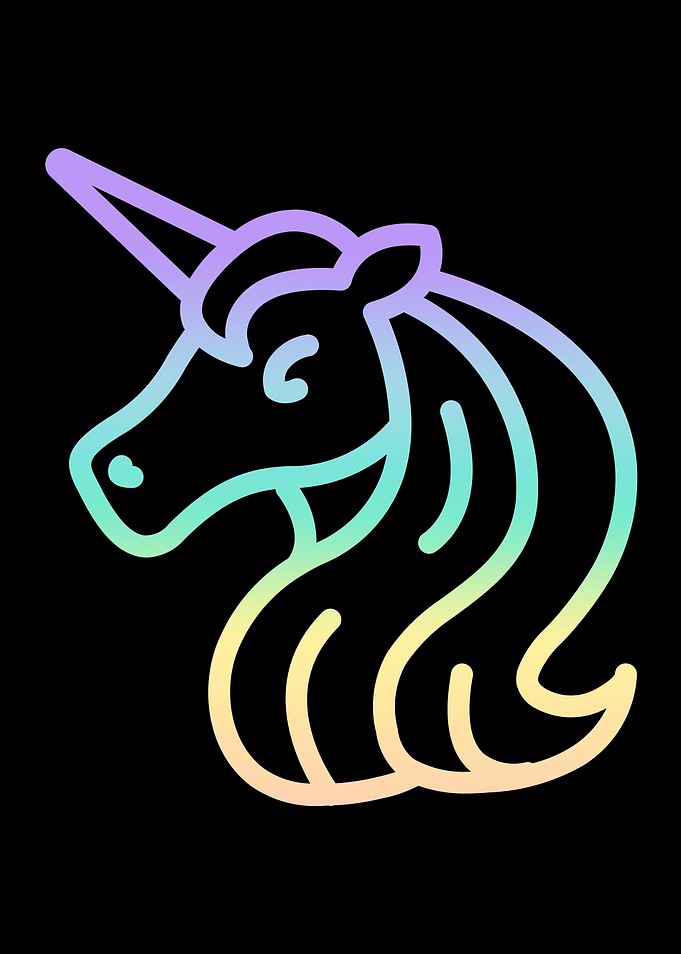 Unicorn Rainbow Effect