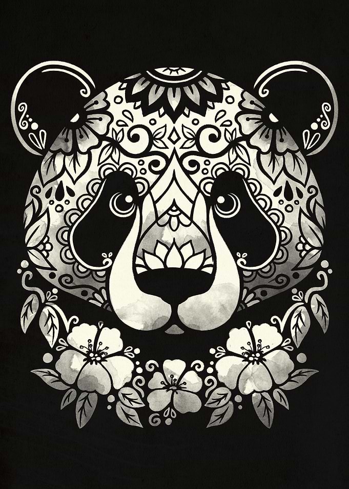 Mandala panda