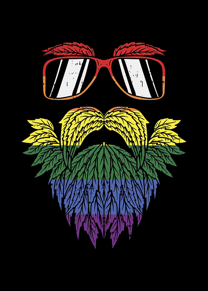Weed Beard LGBT Pride