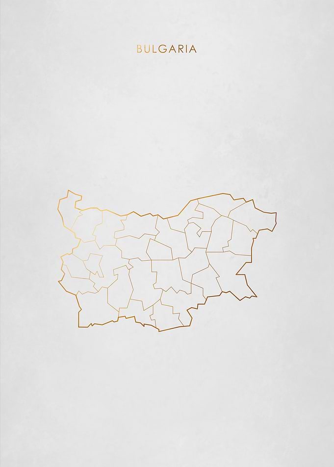 Gold Bulgaria Map