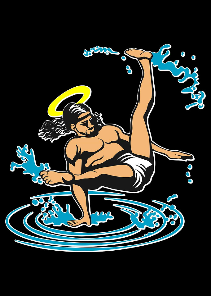 Breakdancing Jesus Bboy