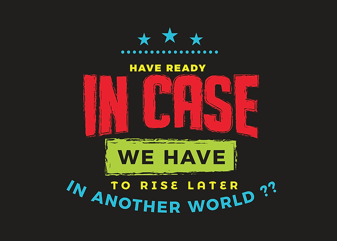 we have to rise