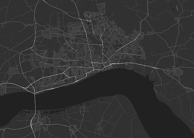 Hull England Map
