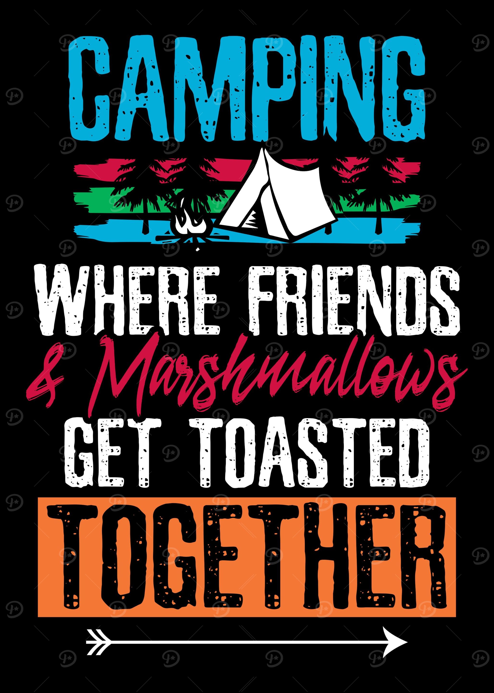 Camping Where Friends and