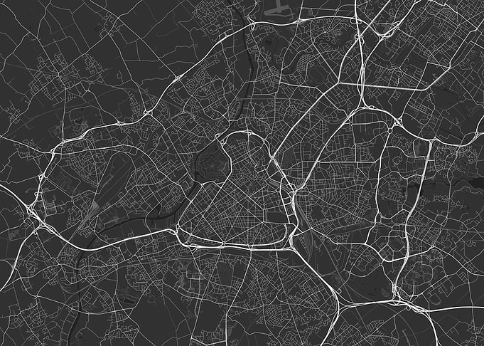 Lille France Map