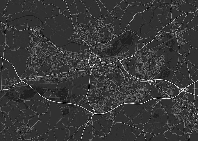 Reading England Map