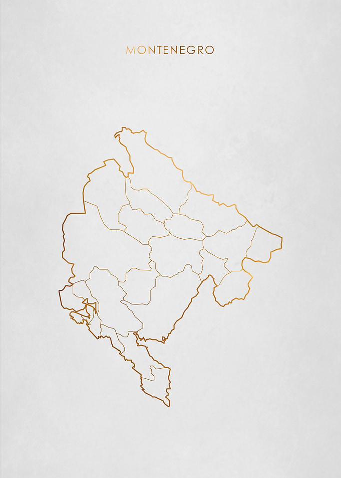 Gold Montenegro Map