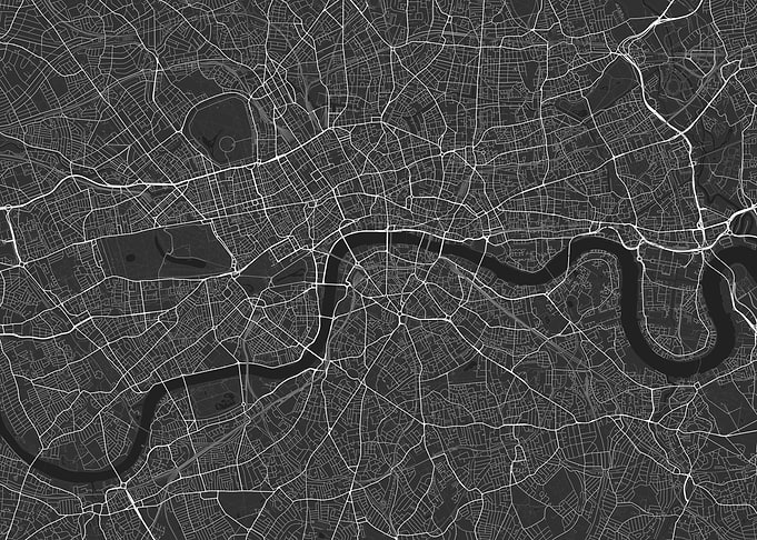 London England Map