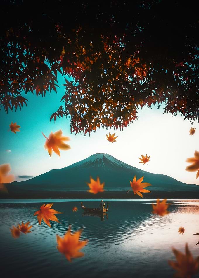 Lake Reflection Mount Fuji