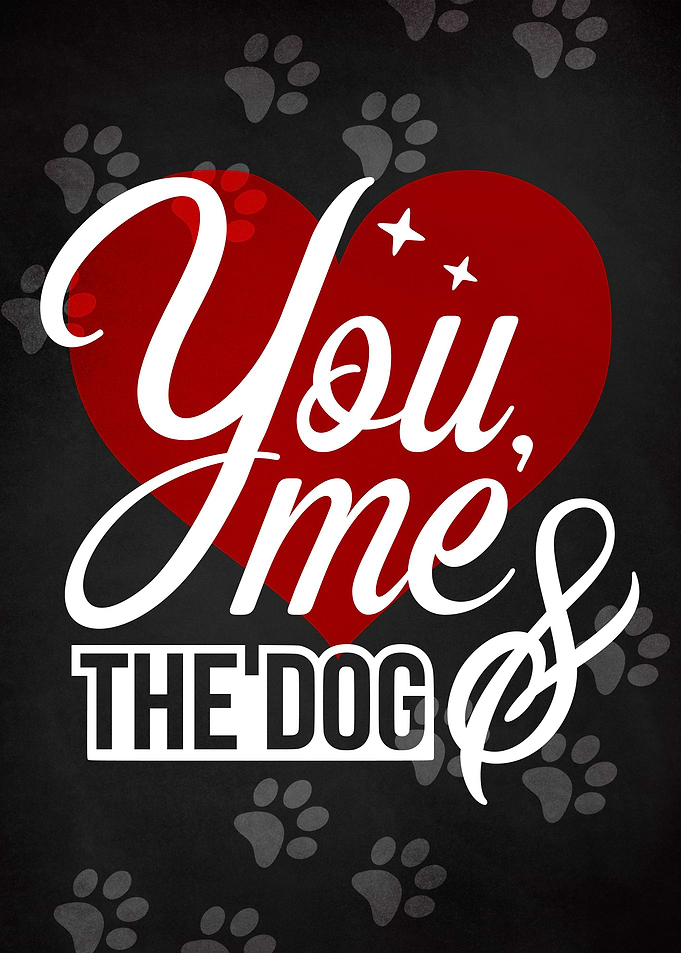 YOU ME DOG CHALK