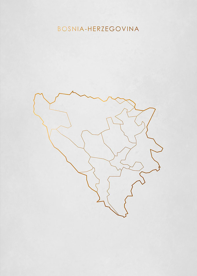 Bosnia and Herzegovina Map