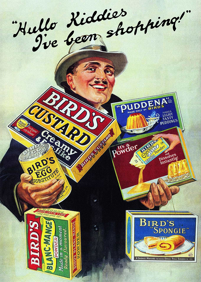 Food vintage poster