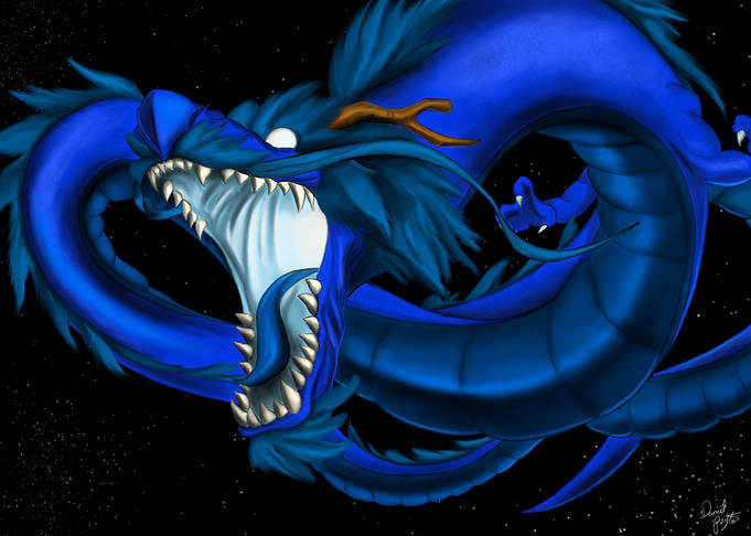 The Blue Dragon