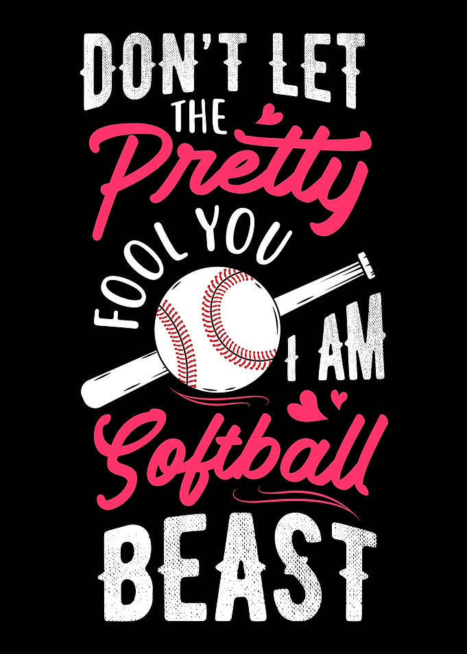 Softball Batter Girl