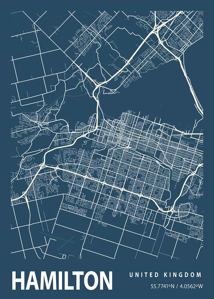 Hamilton Blueprint Street