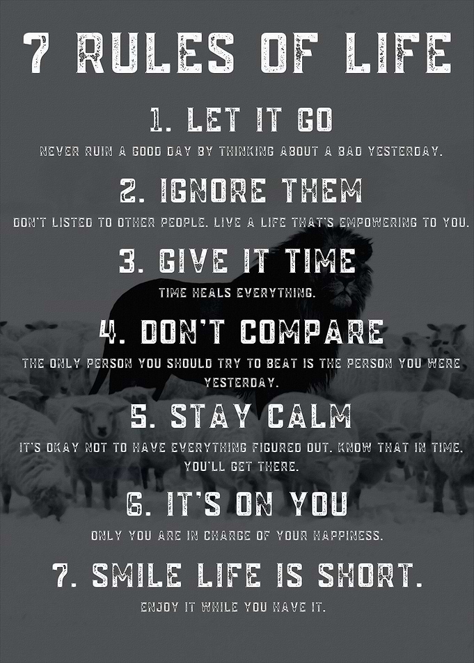 Rules of Life