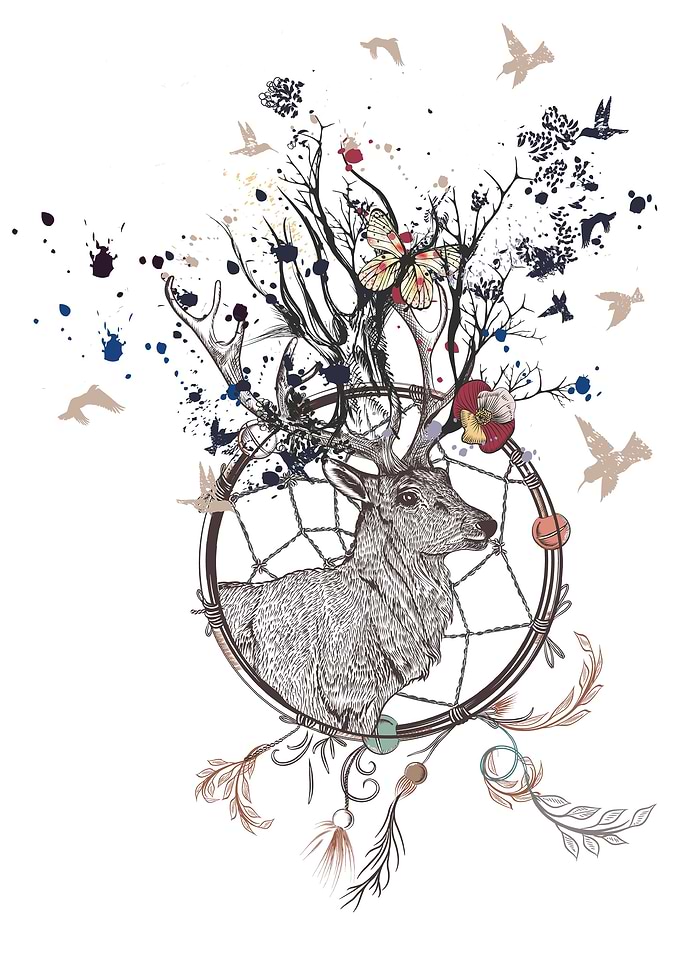 Abstract Deer 04