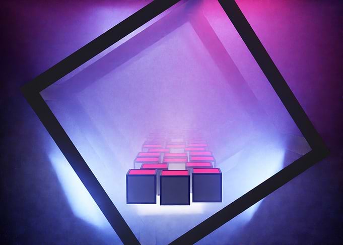 Cube Ave Abstract