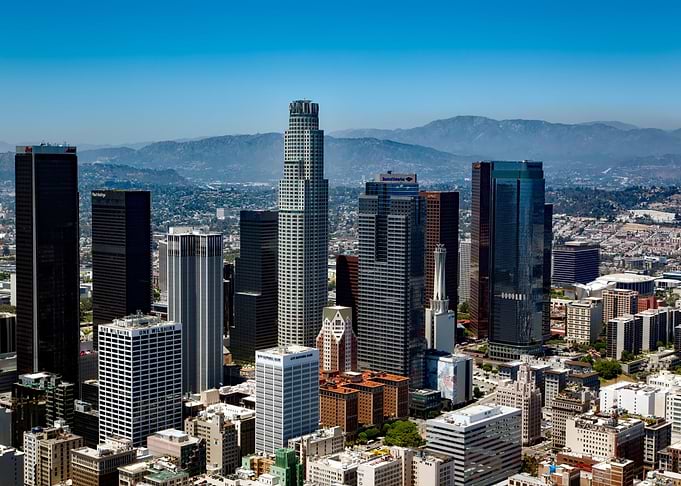 Los Angeles City Skyline