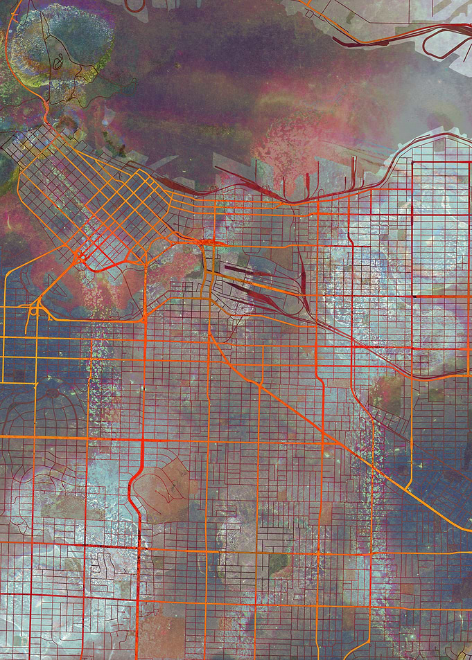 Vancouver Street Map