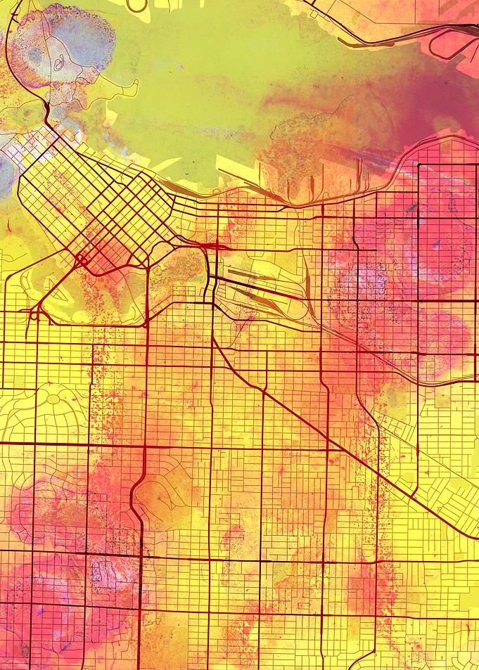 Vancouver Street Map