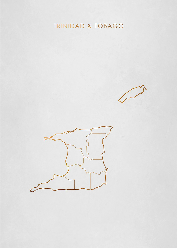Trinidad and Tobago Map