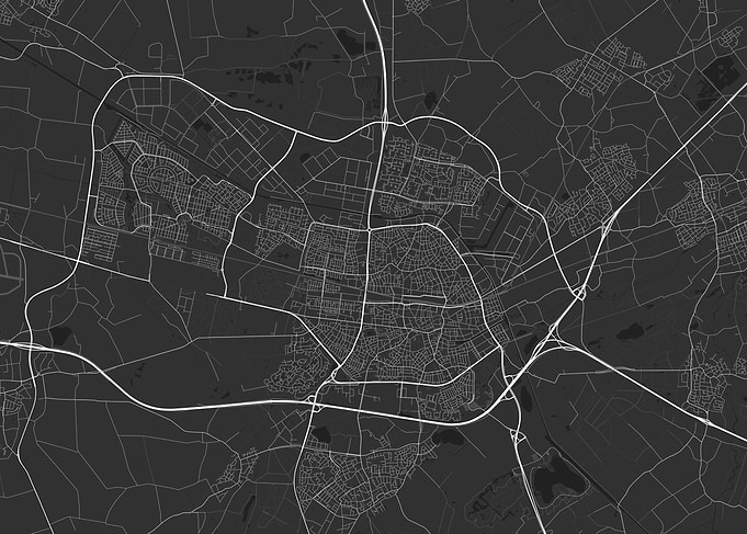 Tilburg Netherlands Map
